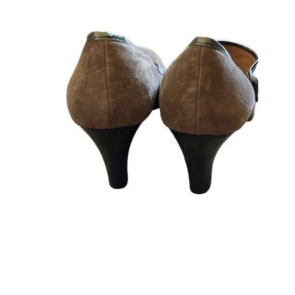 Sofft Mary Jane Taupe Genuine Leather Casual Workwear Heels Size 7M - Picture 5 of 10